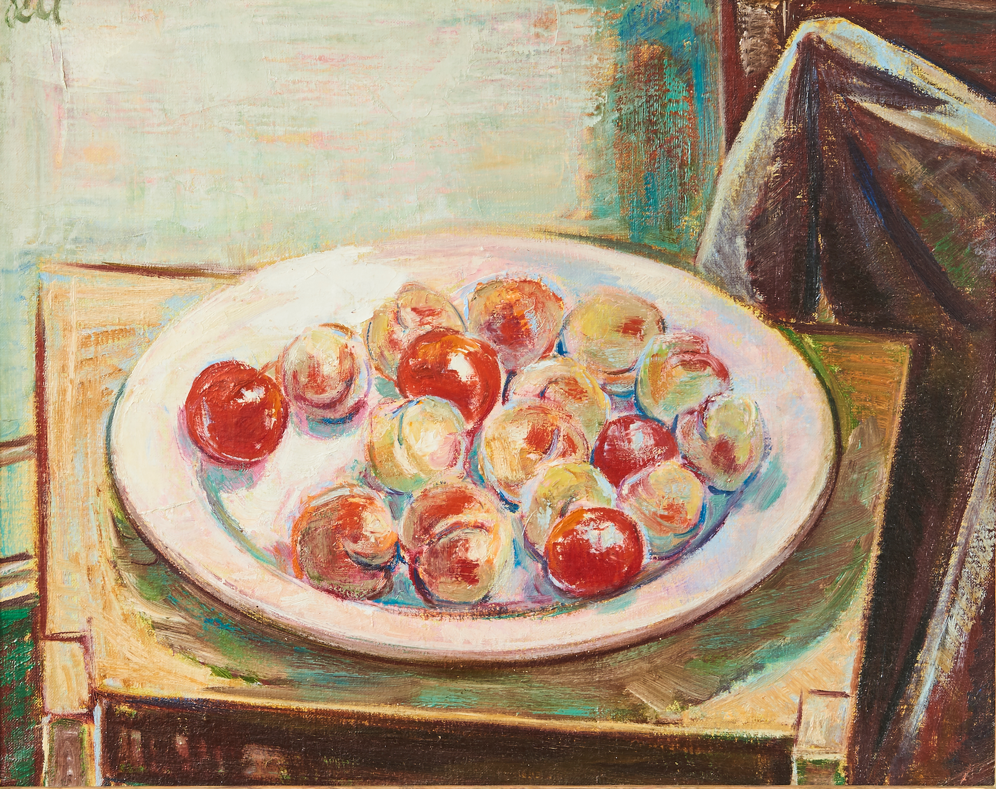 Pfirsichstilleben Pfirsichstilleben