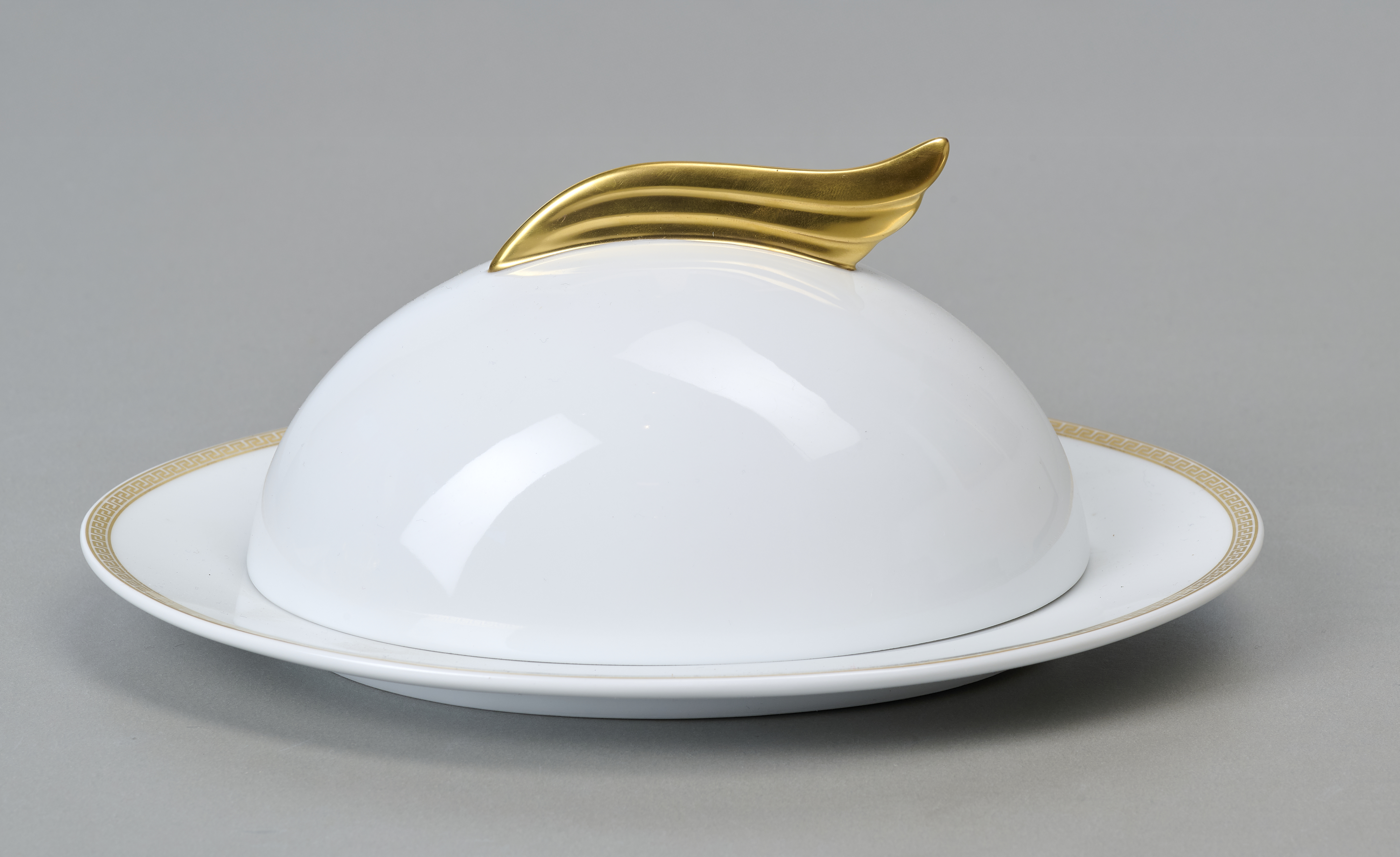 Rosenthal Versace Ikarus, Medaillon Meandre d´or, Butterdose Rosenthal Versace Ikarus, Medaillon Meandre d´or, Butterdose