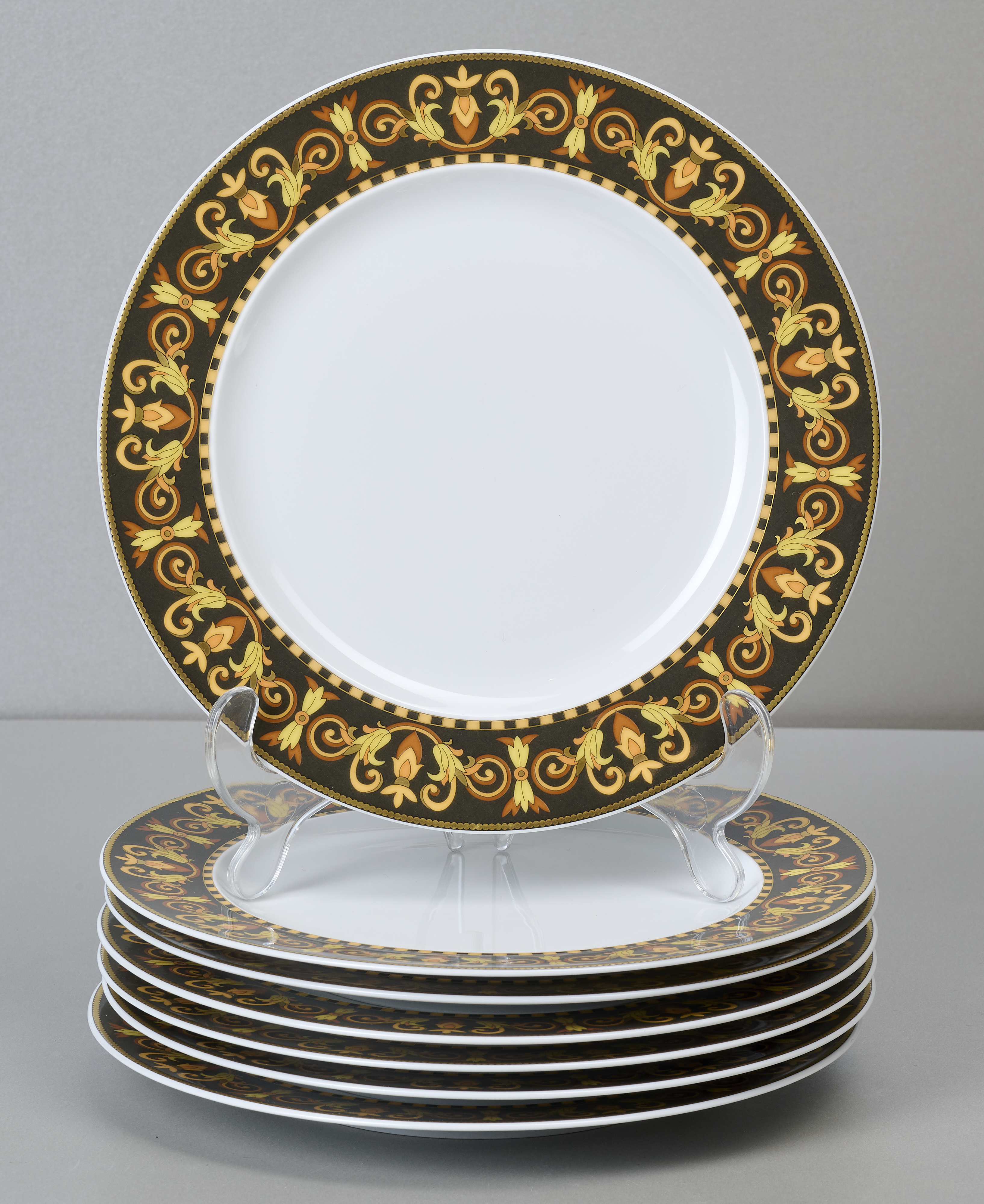 Rosenthal Versace, Barocco, 7 Teller Rosenthal Versace, Barocco, 7 Teller