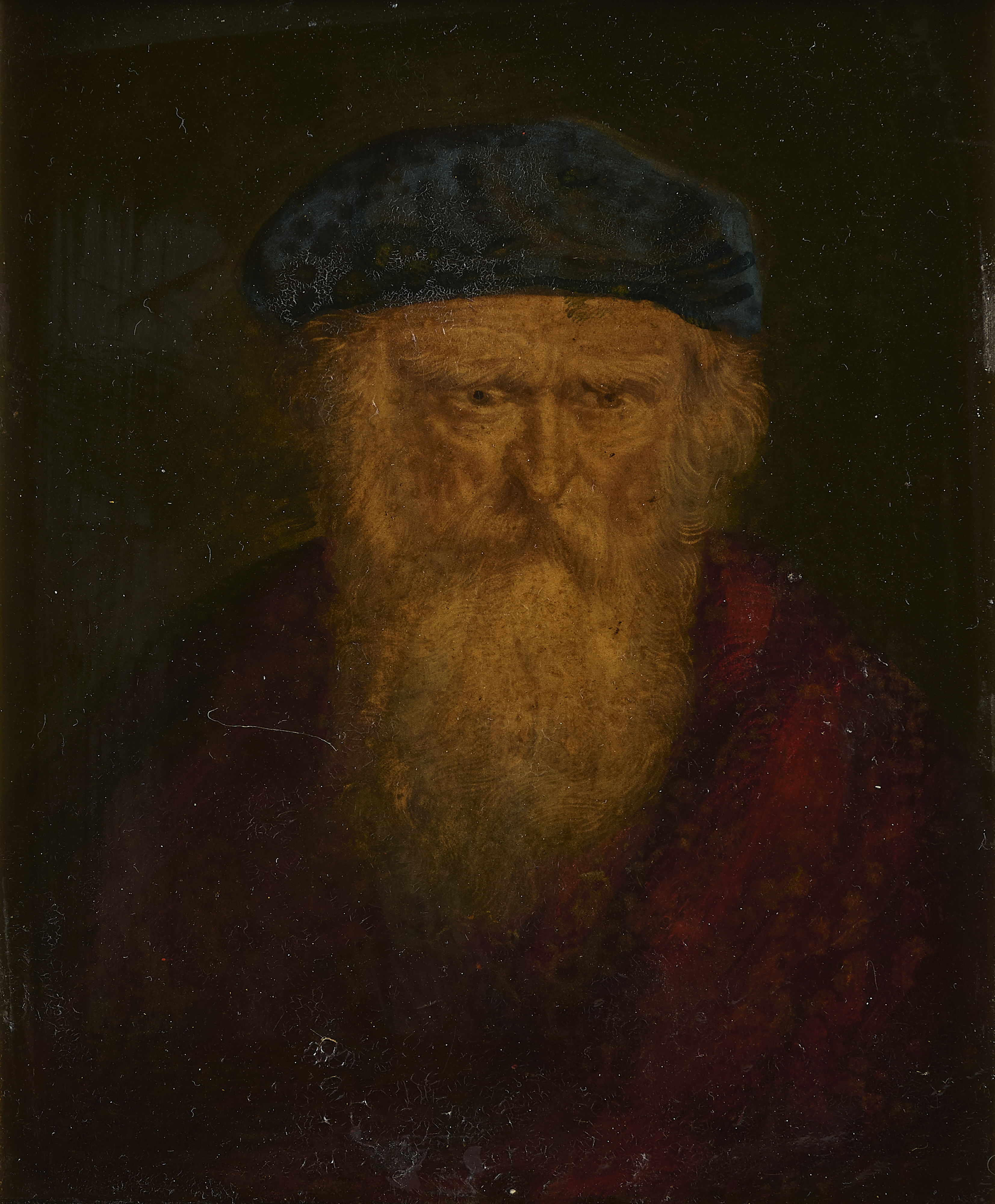 Unbekannter Altmeister 17./18. Jhdt., bärtiger Mann Unbekannter Altmeister 17./18. Jhdt., bärtiger Mann