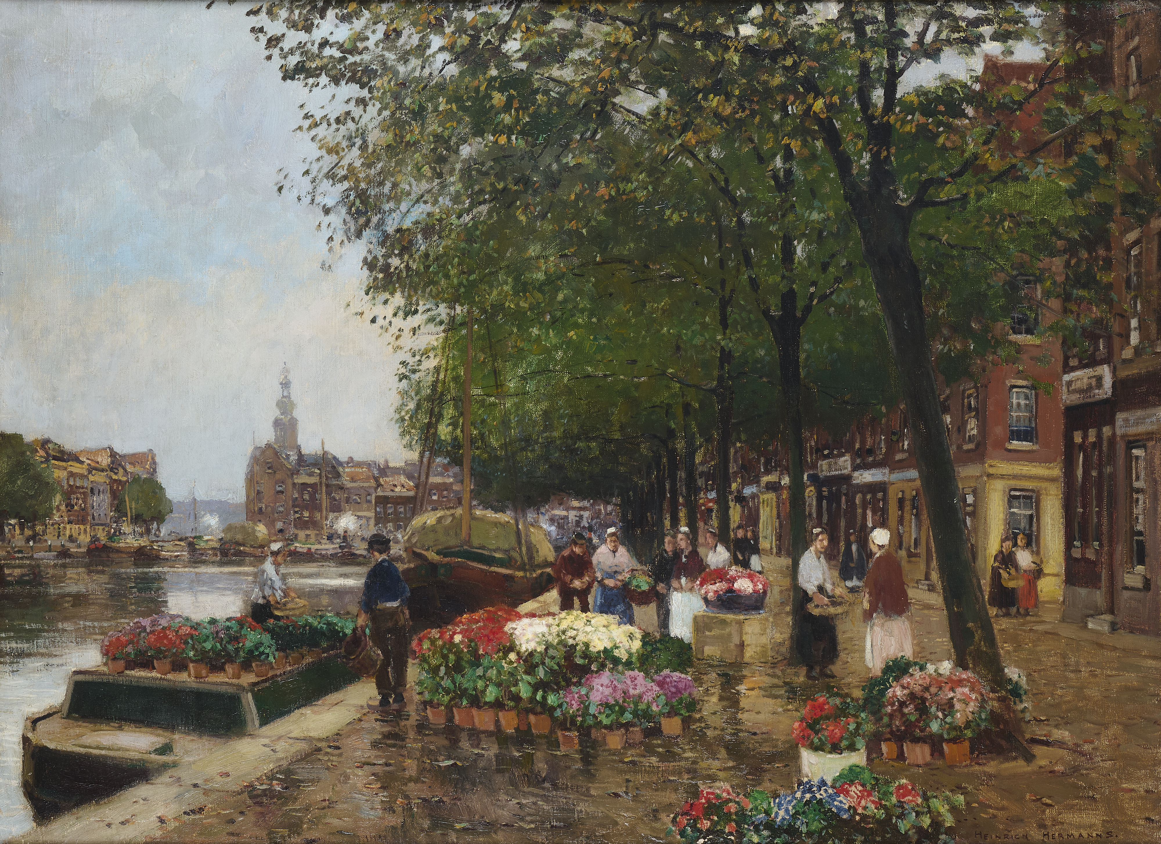 Blumenmarkt in Amsterdam Blumenmarkt in Amsterdam
