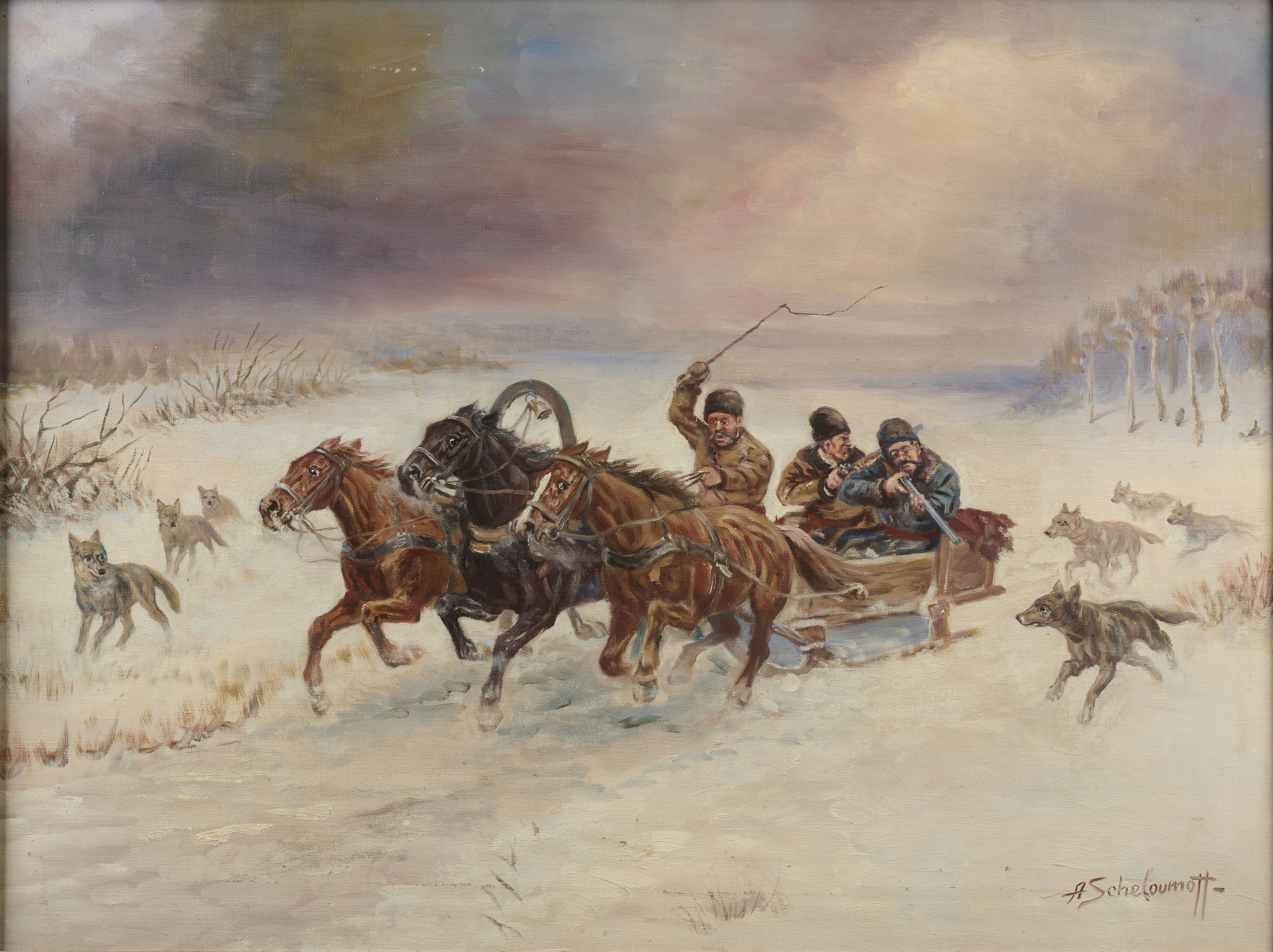 Wolfsüberfall Wolfsüberfall