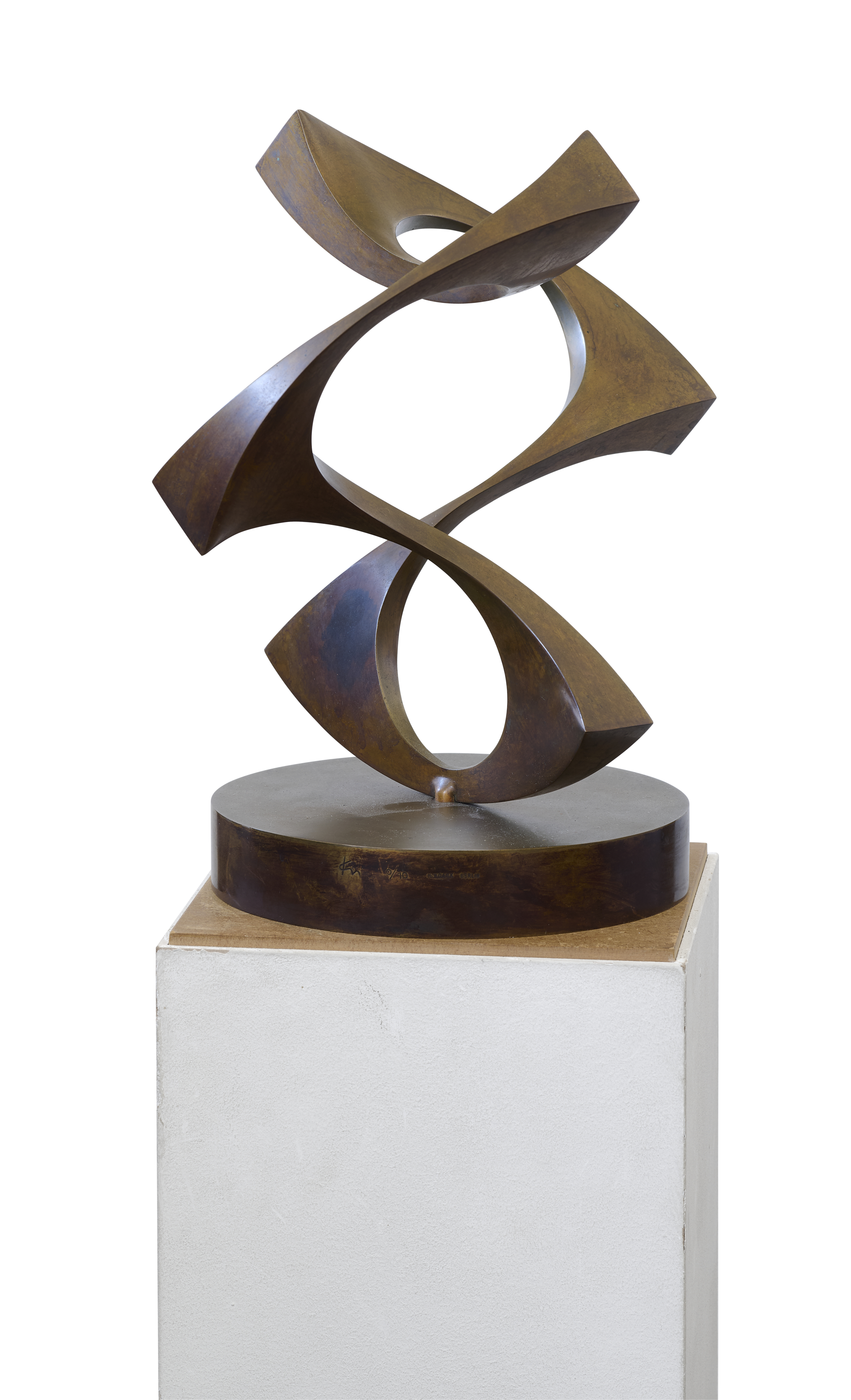 Kinetische Skulptur, Bronze monogrammiert Kinetische Skulptur, Bronze monogrammiert