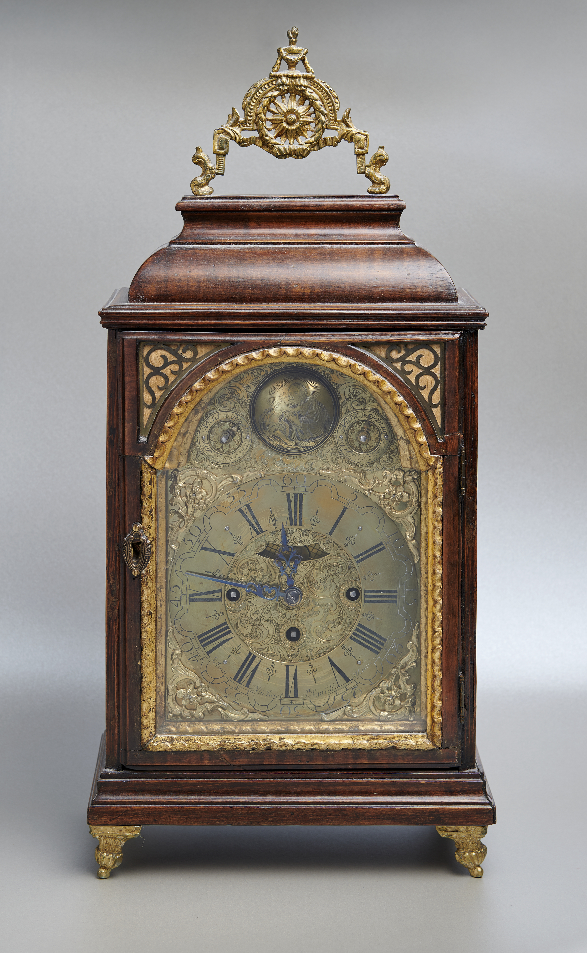 Wiener Stock Uhr, Johan Michael Schmidt, 18. Jhdt. Wiener Stock Uhr, Johan Michael Schmidt, 18. Jhdt.
