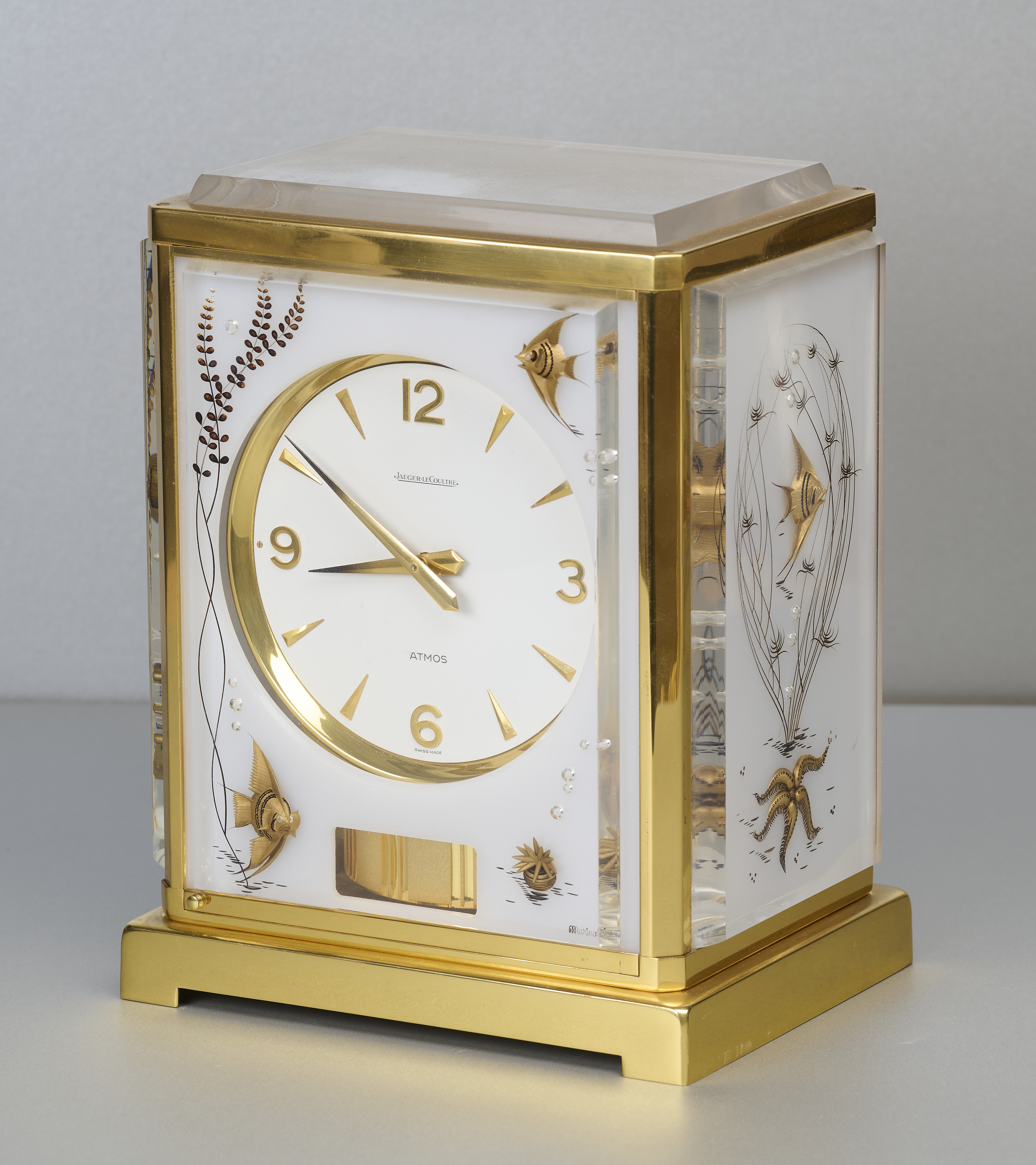 Große Tischuhr, Jaeger-LeCoultre Atmos Marina Große Tischuhr, Jaeger-LeCoultre Atmos Marina