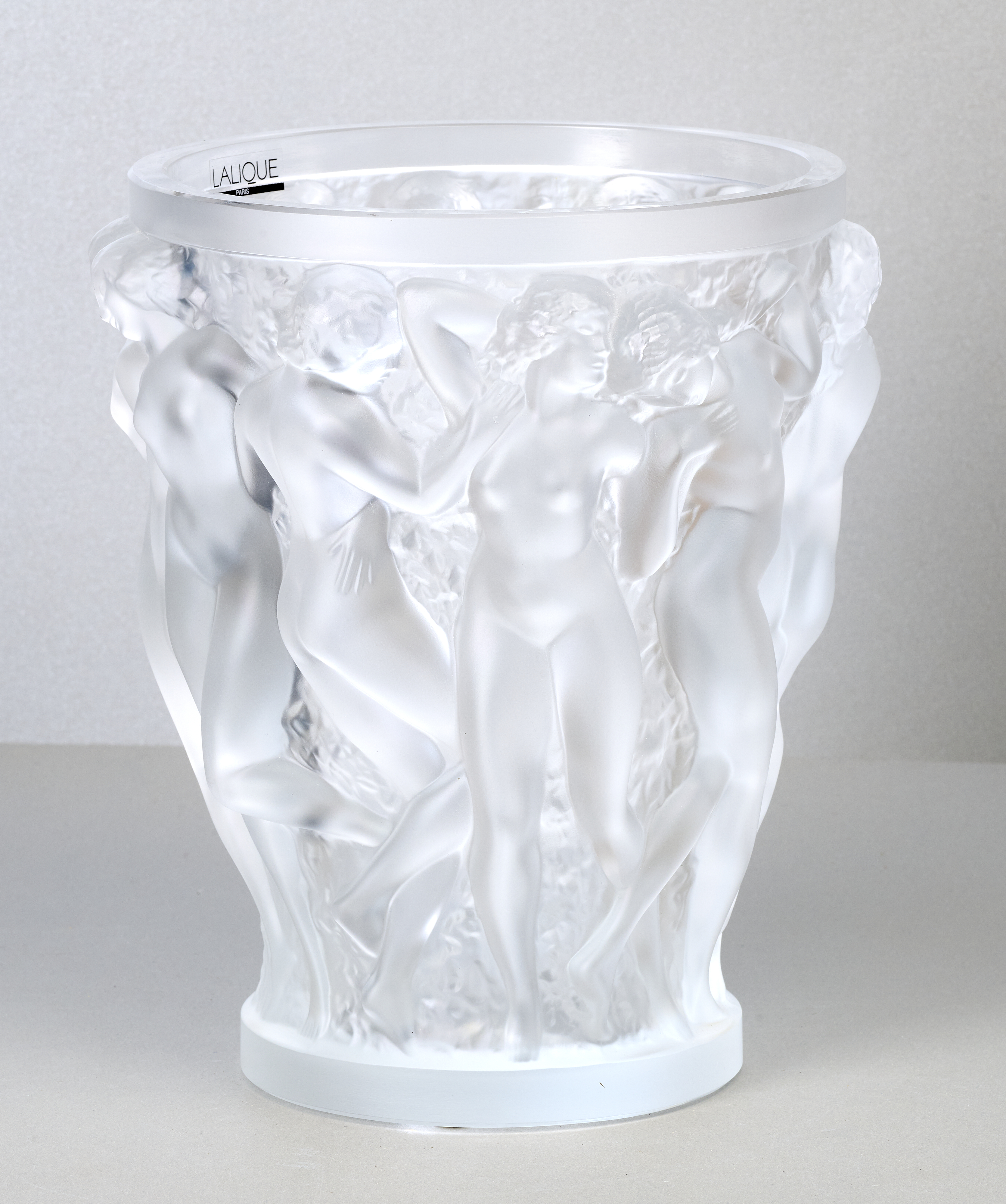 Große Lalique Vase, Bacchantes Große Lalique Vase, Bacchantes