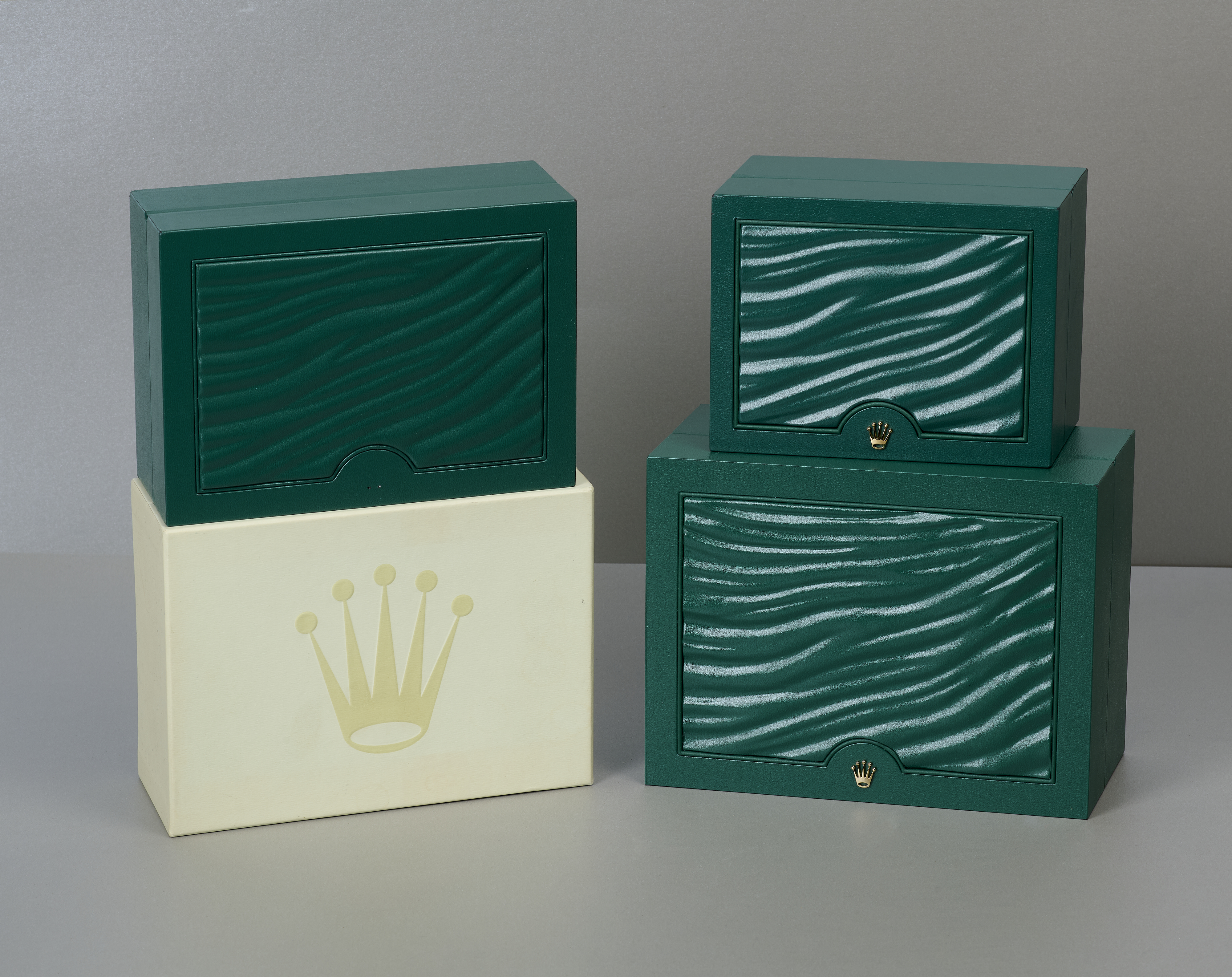 Vier Uhrenboxen Rolex Vier Uhrenboxen Rolex