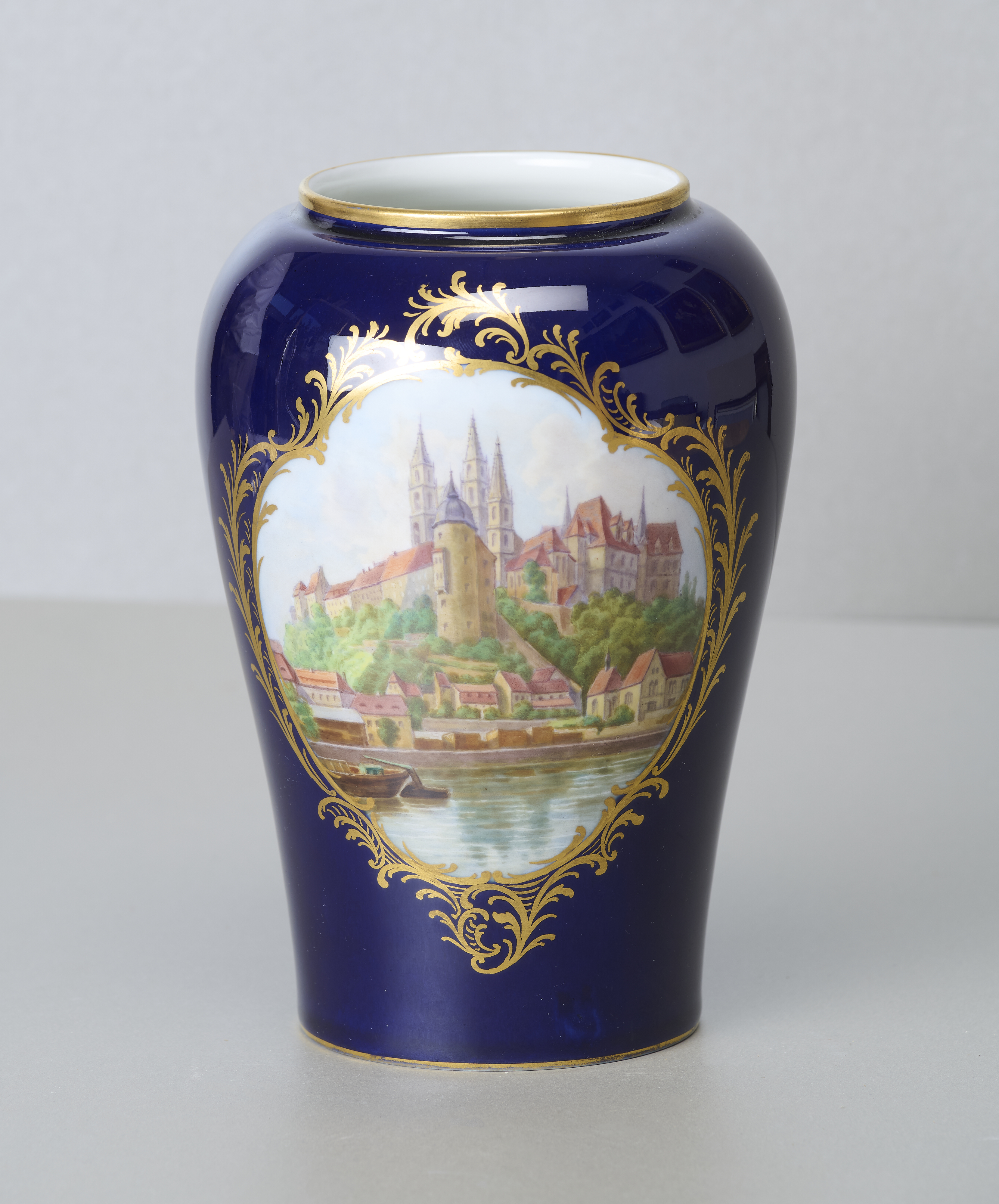 Meissen, Ansichten-Vase Meissen, Ansichten-Vase
