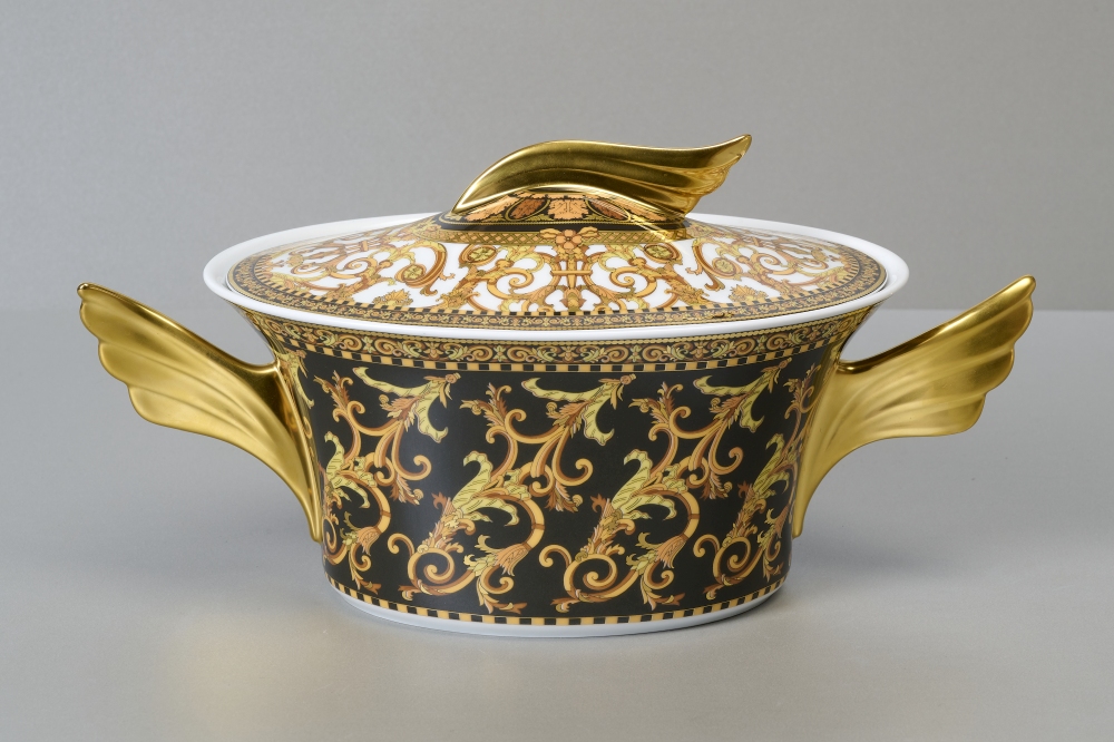 Rosenthal Versace, Barocco, Deckelterrine Rosenthal Versace, Barocco, Deckelterrine