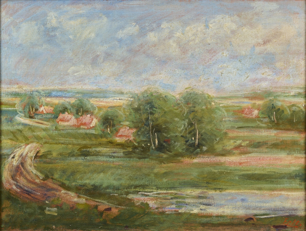 4 Landschaftsgemälde