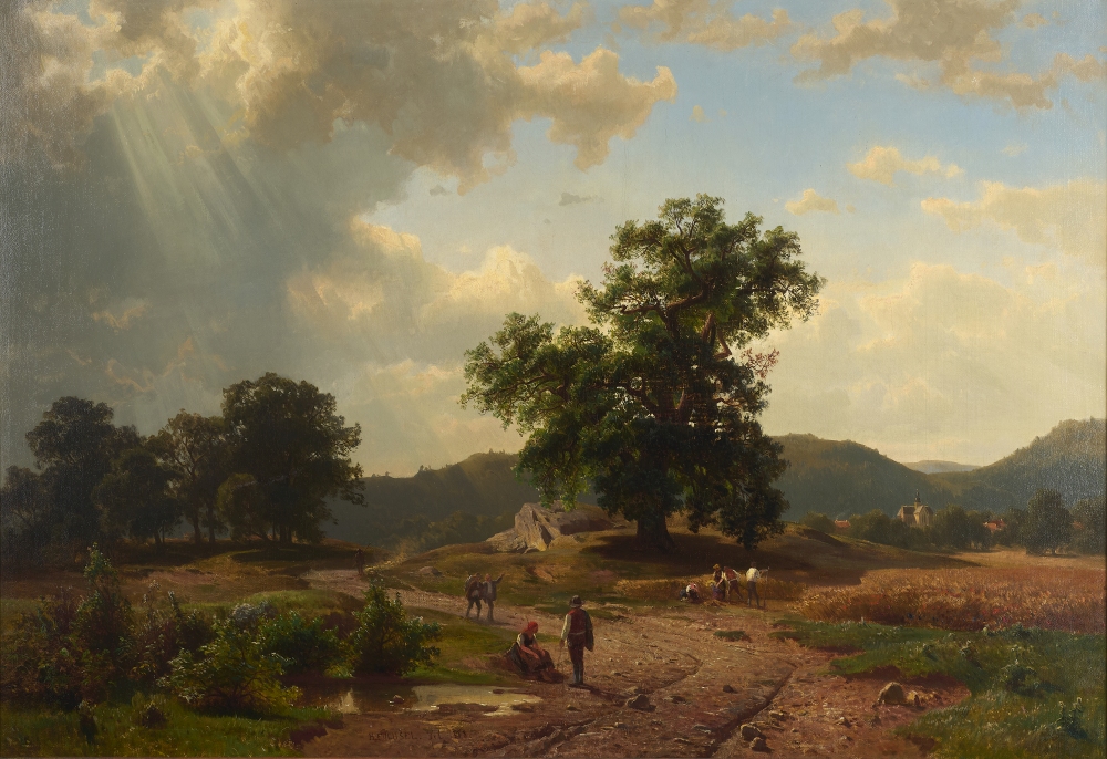 Sonniger Spaziergang