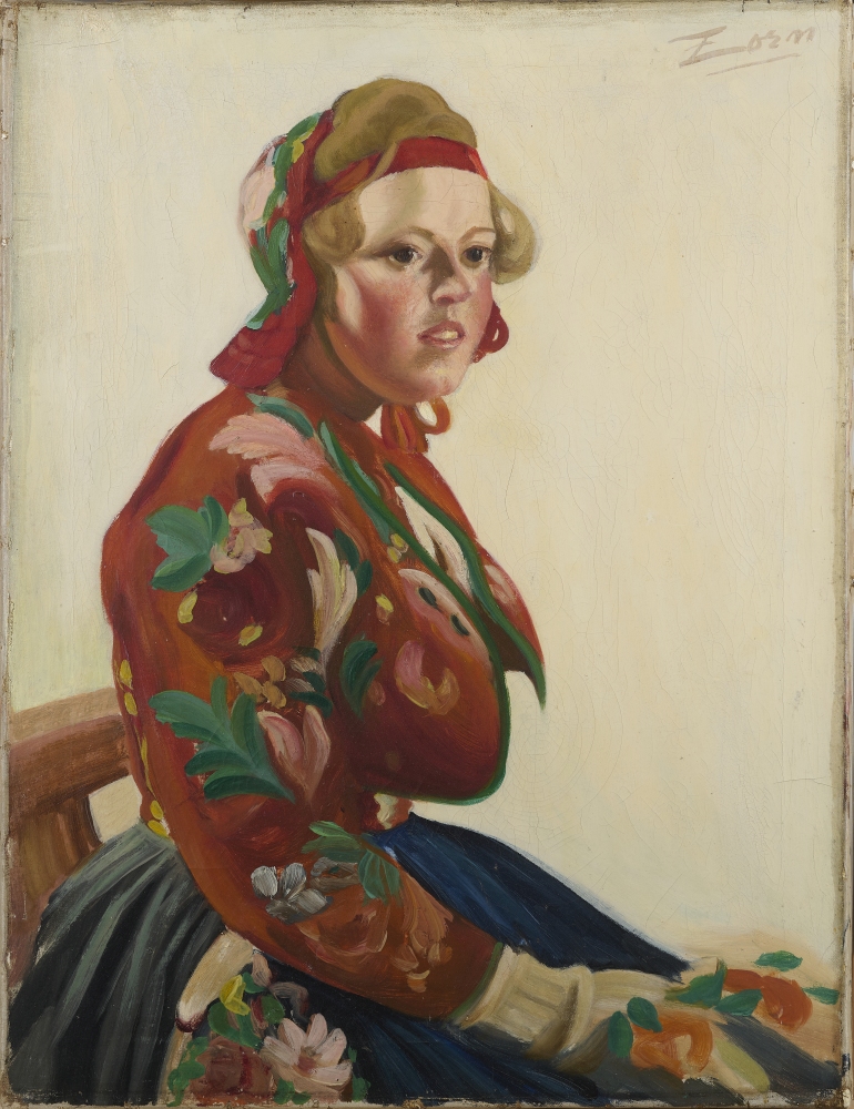 Portrait einer Dame in Tracht, 19. Jhdt. Portrait einer Dame in Tracht, 19. Jhdt.