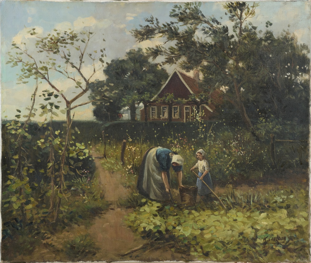Gartenarbeit