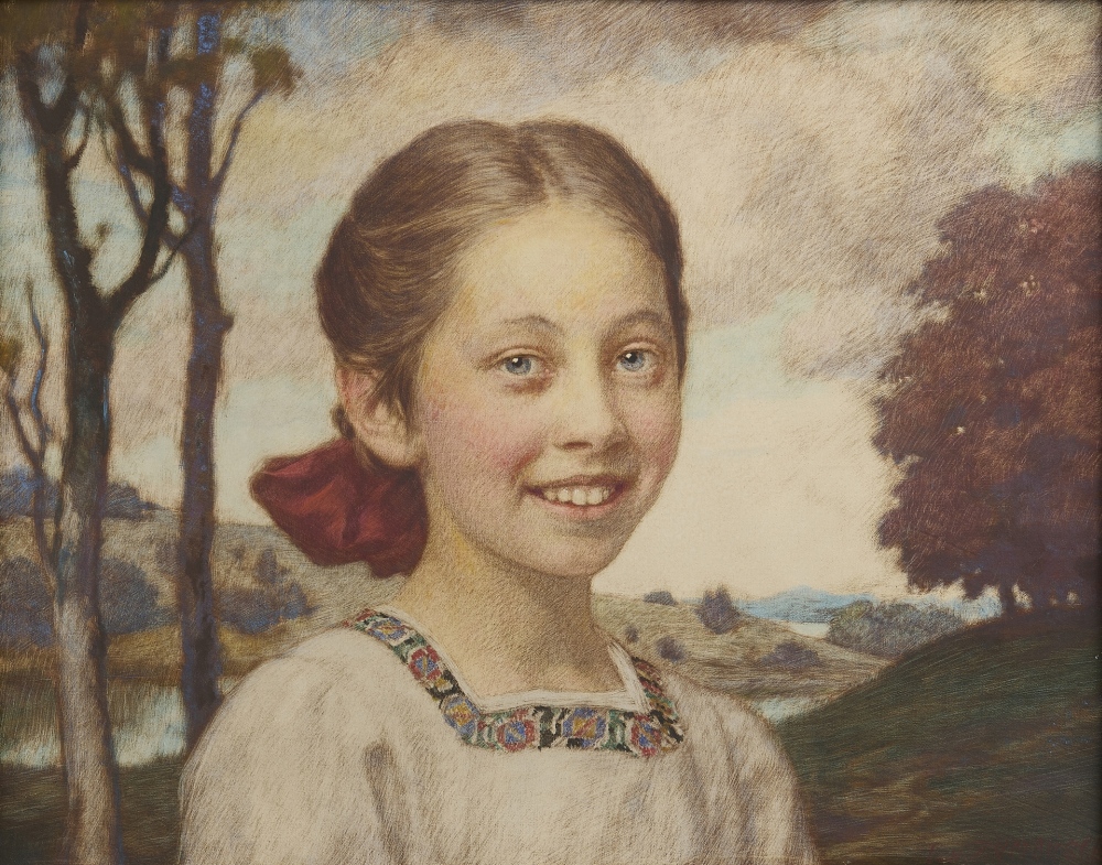 Portrait Hildegard Pschorr 1915