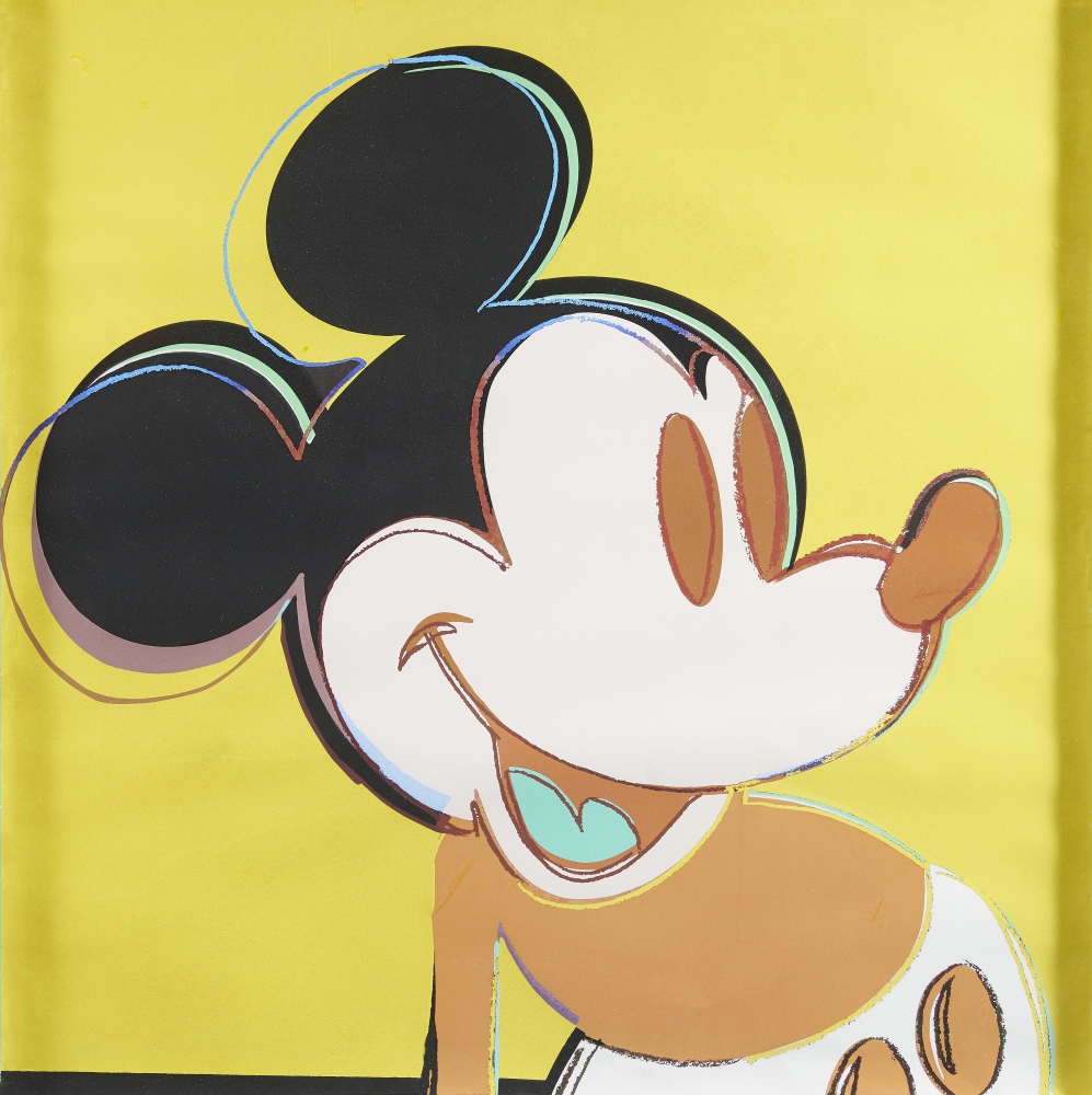 Mickey Mouse mit Diamantstaub 1981 Mickey Mouse mit Diamantstaub 1981