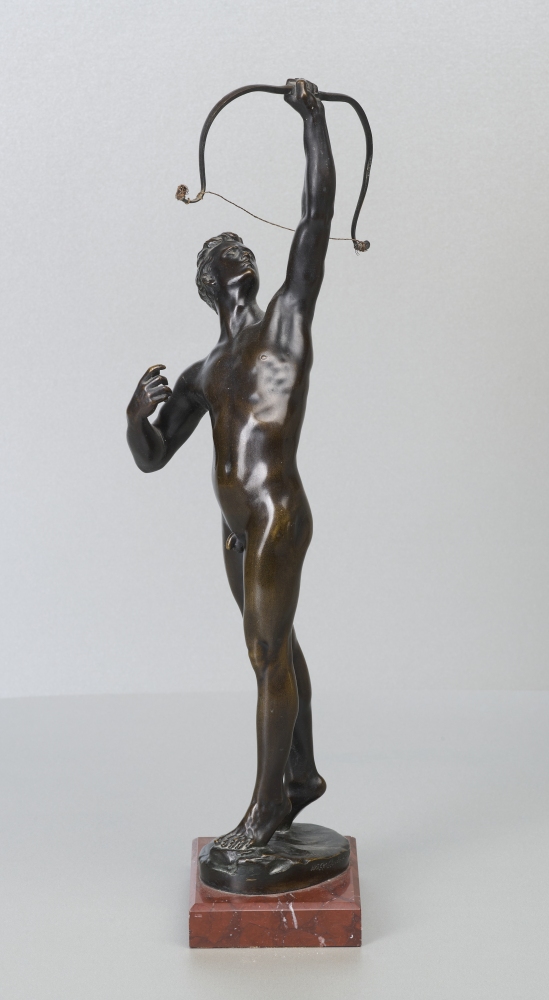 Bronzeskulptur Bogenschütze Bronzeskulptur Bogenschütze