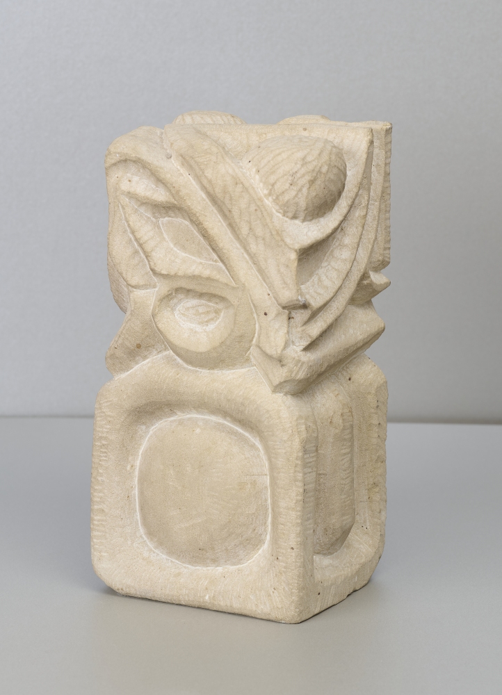 Abstrakte Steinskulptur, Monogrammist FK