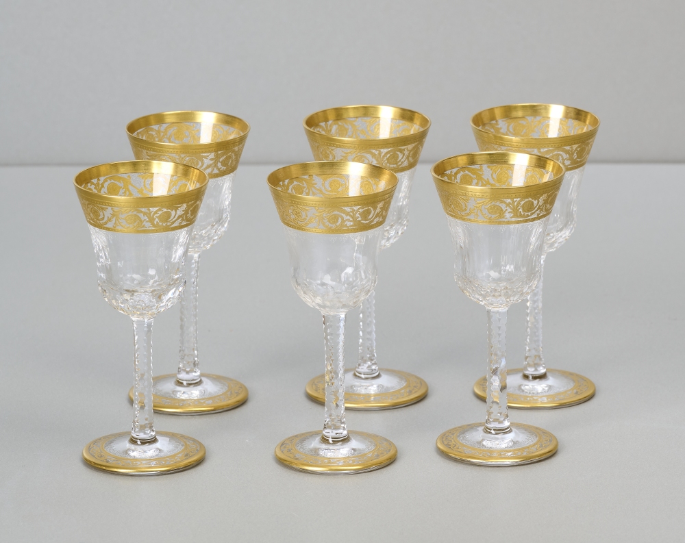 Saint Louis Thistle Gold, 6 Gläser