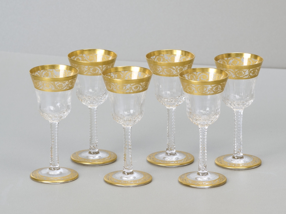 Saint Louis Thistle Gold, 6 Gläser
