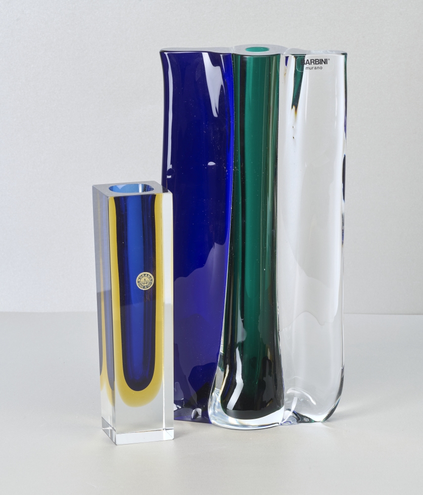 2 Glasvasen, Murano