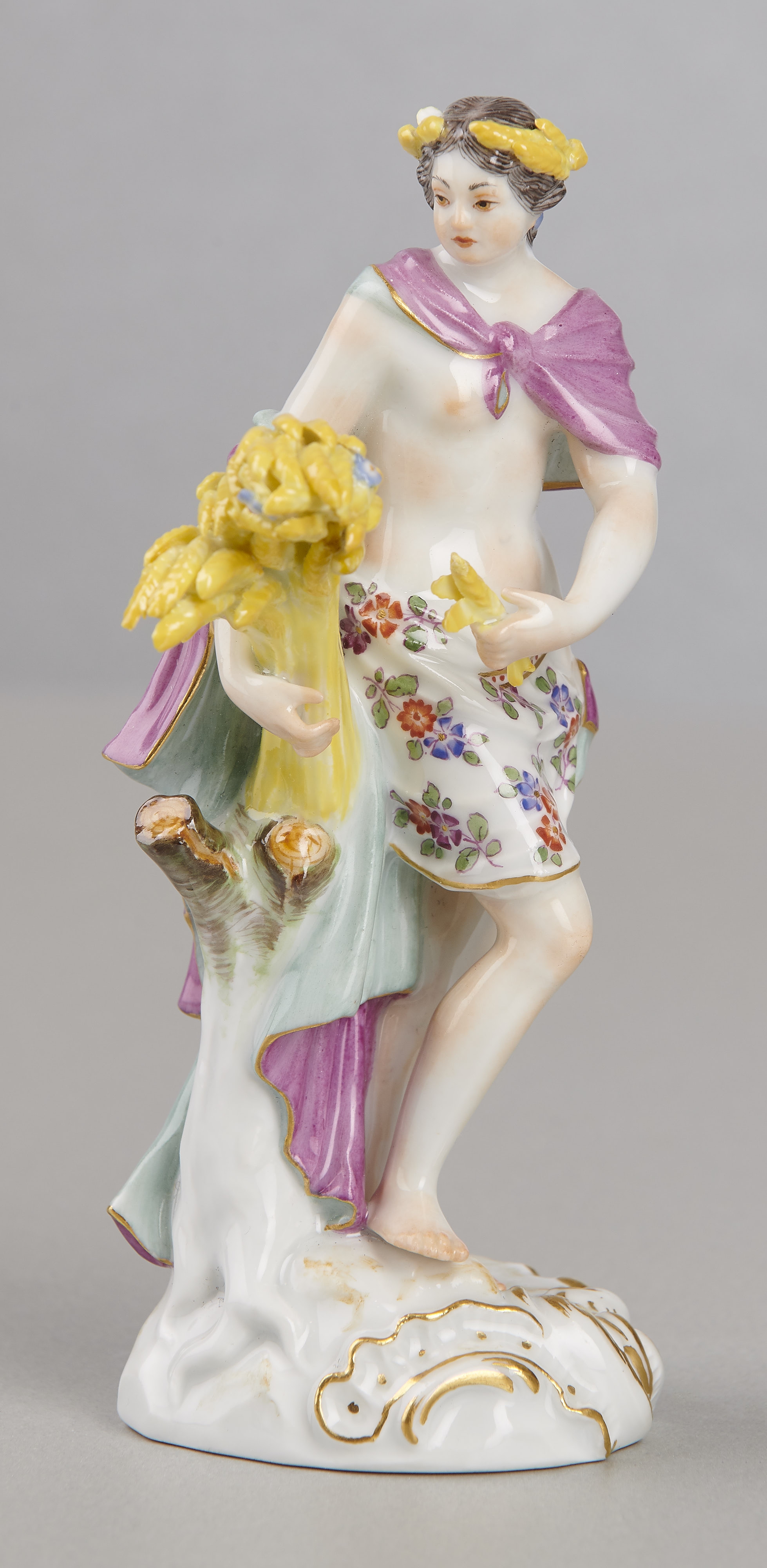 Meissenfigur Allegorie des Sommers, 1. Wahl Meissenfigur Allegorie des Sommers, 1. Wahl