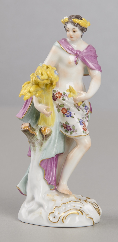 Meissenfigur Allegorie des Sommers, 1. Wahl Meissenfigur Allegorie des Sommers, 1. Wahl